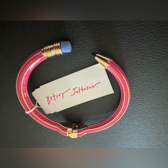 Betsey Johnson Pink and Gold bracelet Accessory - Picture 2 of 2